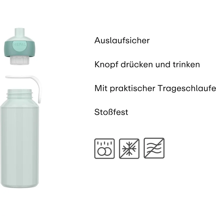 Mepal CAMPUS Trinkflasche Pop-Up 400 ml - Hot Wheels (2026) – Bild 3