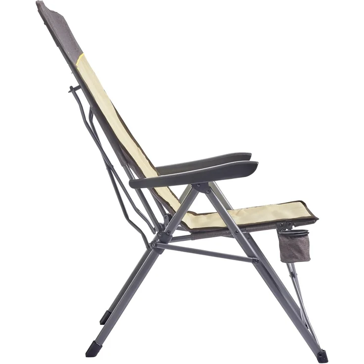 Uquip Campingstuhl Justy XL Faltstuhl Strandstuhl Klappstuhl Verstellbar 120 kg Boulder – Bild 4