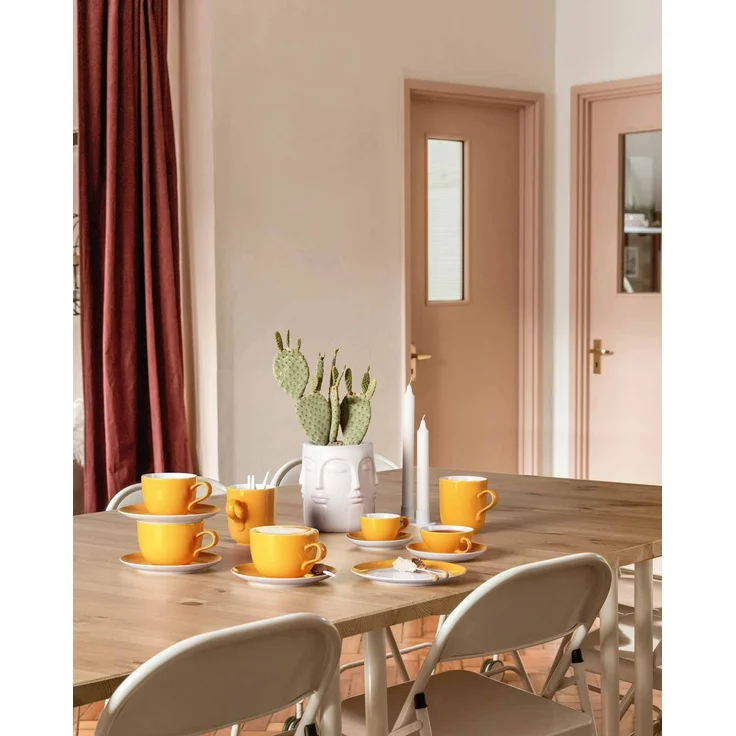 Seltmann Weiden Liberty Pure Colors Kaffeeservice 18-teilig - Mango Orange – Bild 3