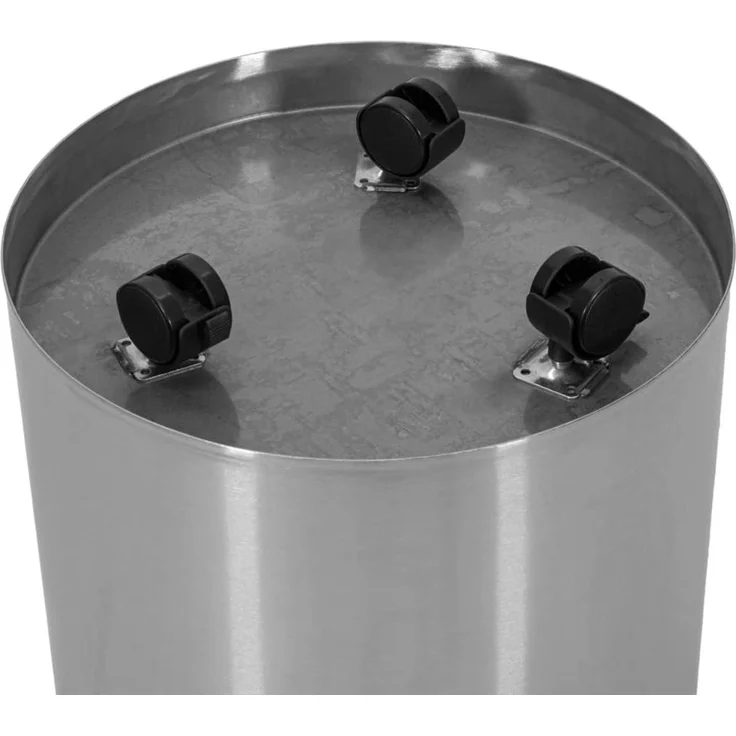 EUROPALMS STEELECHT-35 Nova, Edelstahlübertopf, Ø35cm – Bild 2