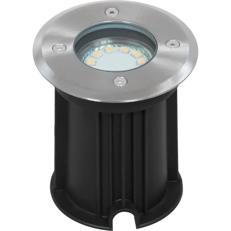 LED Bodeneinbaustrahler für Außen, rund, belastbar bis zu 800 kg