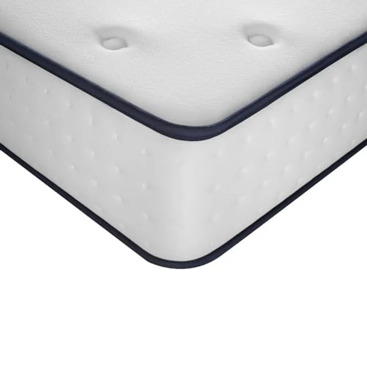 COSMOS - Matratze 140x190 cm Upsilon Taschenfederkernmatratze Härtegrad H2/H3 - Latex Blue 7 Zonen Matratze Höhe 24 cm - Federn - Made in EU – Bild 10
