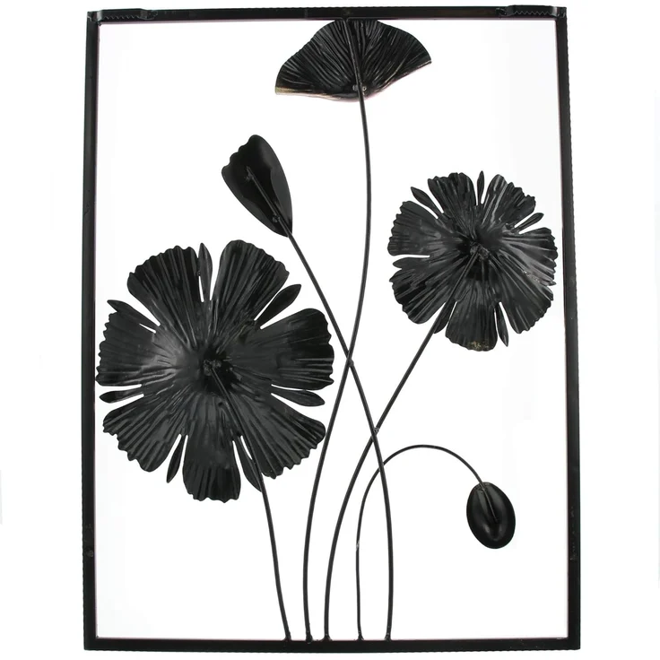 Wanddeko Metallblüte Wohndekoration Deko Tischdeko Wanddeko Wandbild Bild – Bild 4