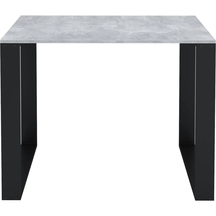 AKKE Esstisch, Esszimmertisch LOFT Schwarze Beinen Küchentisch Bürotisch 2mm-PVC – Bild 5