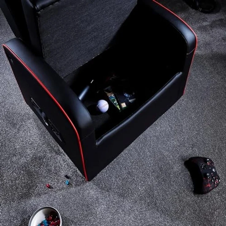 X Rocker Shift Luxe Junior 2.1 Ottoman Gaming-Sessel mit Stereo-Lautsprechersystem und Subwoofer - – Bild 4