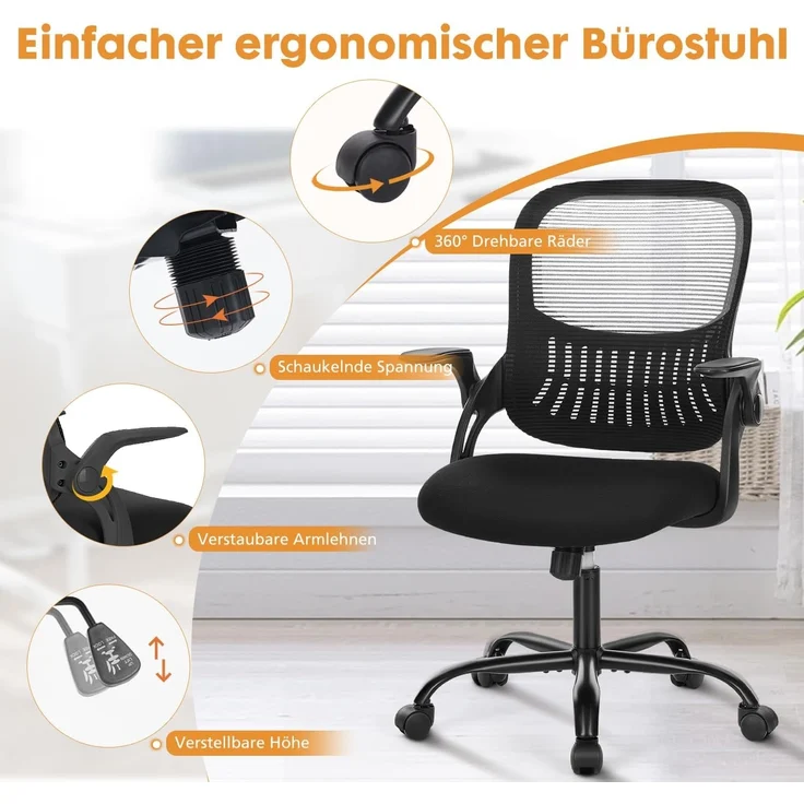 DUMOS Stauraumschrank Kommode mit Stoffschubladen, Stoffkommode für Schlafzimmer Geeignet Schubladenschränke – Bild 6