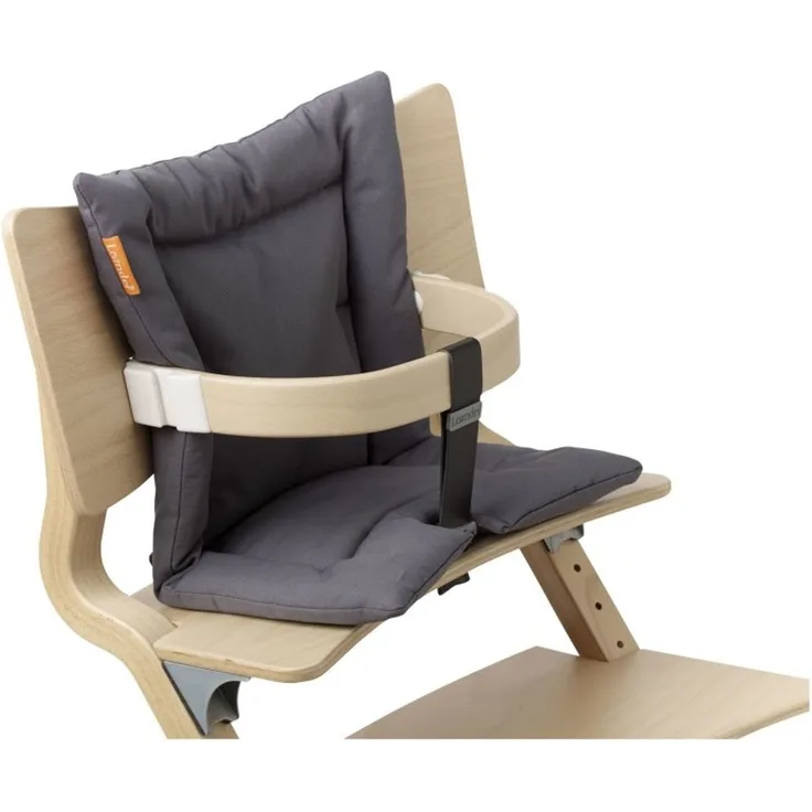 Leander Sitzkissen für Hochstuhl dark grey