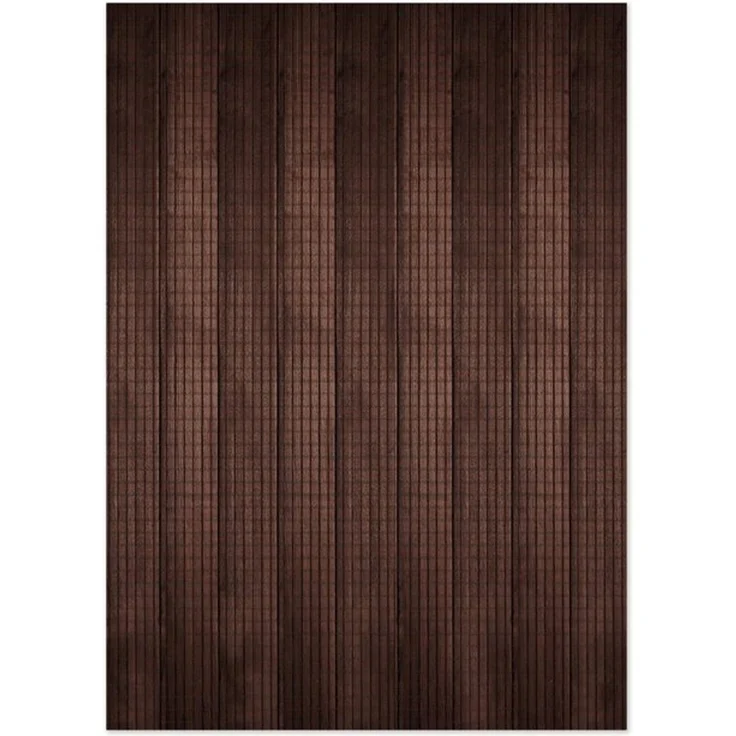Wallario Schaum-Badematte Holzmuster - Oberfläche mit Holzmaserung VII, Höhe 5.5 mm, rutschhemmend, geeignet für Fußbodenheizungen, Polymer-Schaum, rechteckig – Bild 3