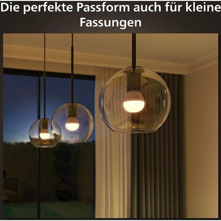 Philips Hue White Amb. E14 Luster Tropfen Einzelpack 470lm – Bild 5