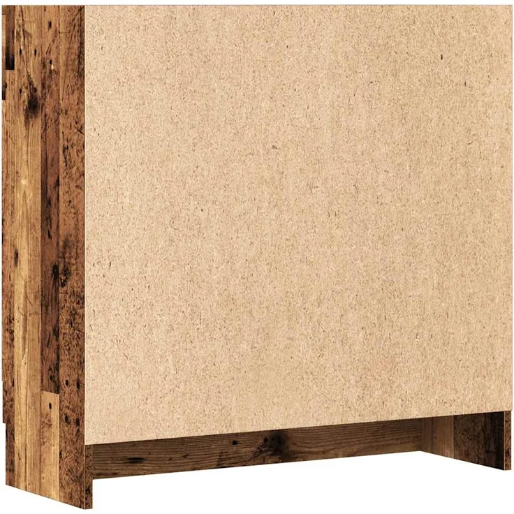 vidaXL Bücherschrank Altholz-Optik 82,5x30,5x80 cm Holzwerkstoff 856154 – Bild 6