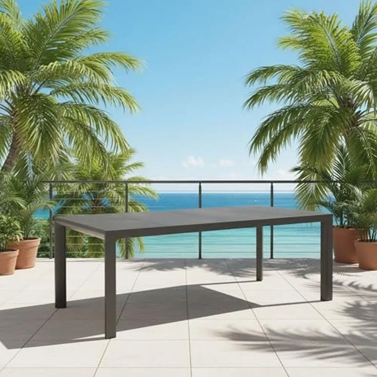 Tisch Murcia Negro 220x100cm – Bild 6