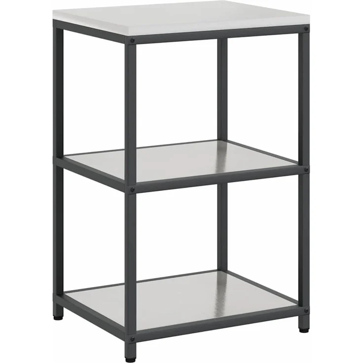vidaXL Aufbewahrungsset für die Küche HATTEM 3 stk. Silber Edelstahl 3392698 – Bild 6