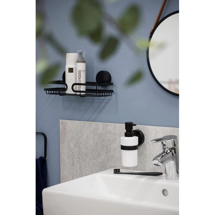 WENKO Duschablage Static-Loc® Plus Pavia, Badezimmer-Ablage, Befestigen ohne bohren – Bild 9