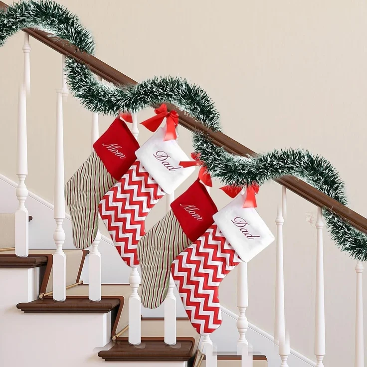 4 m Weihnachtsdekoration, Baumform, hängend, Innen & Außen, 2m pro Element – Bild 3