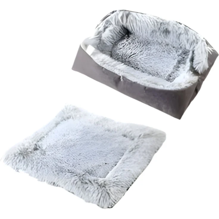 Pettimania Hundebett grau, 61 x 51 cm – Bild 2