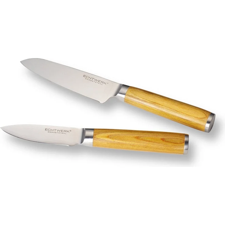 ECHTWERK Messer-Set (Set, 2-tlg), Damazener, (Santokumesser / Schälmesser inkl. Aufbewahrungsbox) – Bild 5