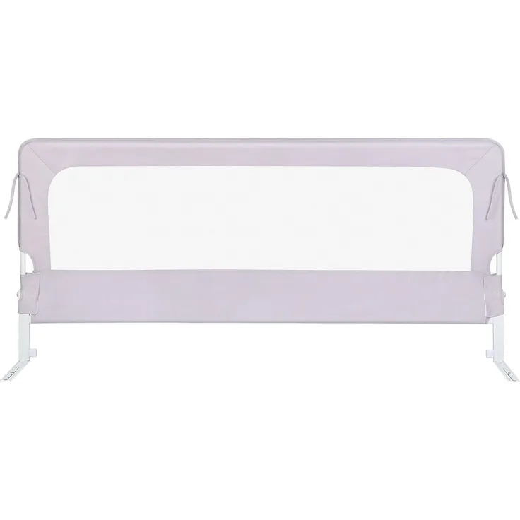 HUOLE Bettschuztgitter Sleep N Safe Plus XL, Großer Rausfallschutz Bett für Babys und Kinder im Elternbett, Faltbar, Tragbar, Bettgitter für Kleinkinder, 150 * 70 * 26cm – grau