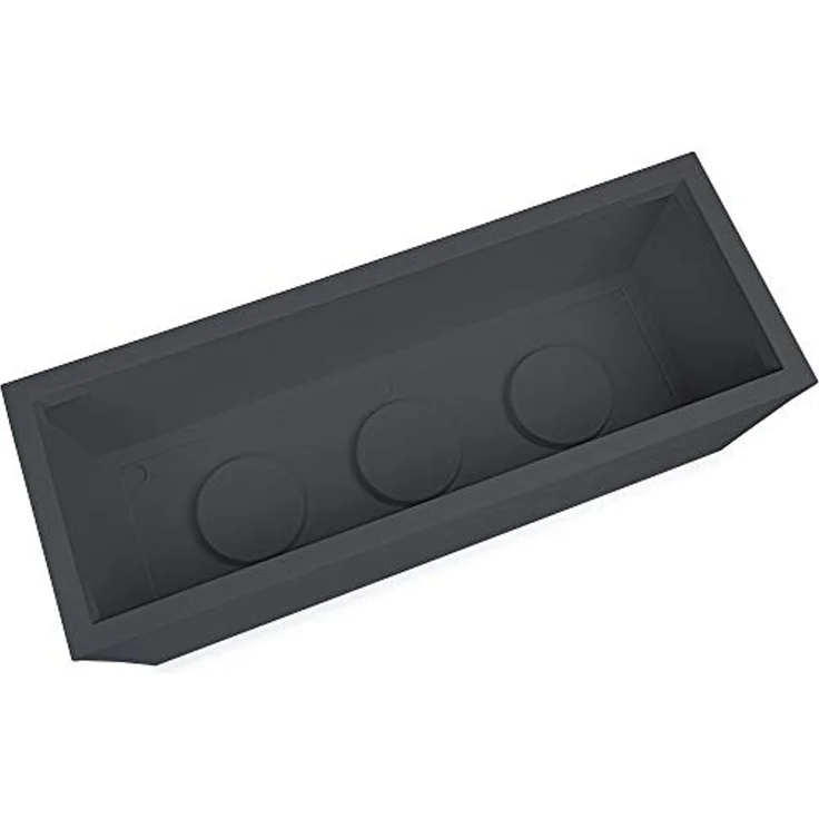 ONDIS24 Blumenkasten Graphit (1 St), 79.5 x 29.5 x 29.5 (H) cm, Pflanzvolumen ca. 57 Liter – Bild 3