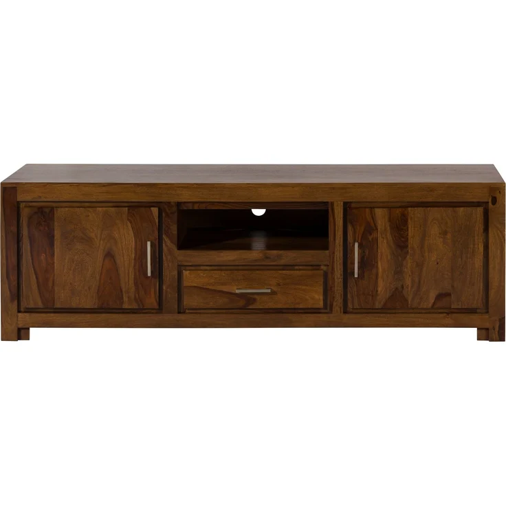 TV-Board Sheesham 180x50x56 braun lackiert METRO LIFE #141 – Bild 6