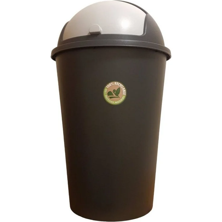 Spectrum Mülleimer Mülleimer mit Schwingdeckel 50 Liter – Bild 2