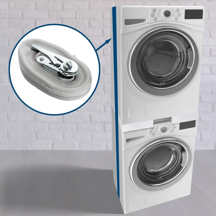 CLP Verbindungsrahmen für Waschmaschinen verstellbar,weiß – Bild 7