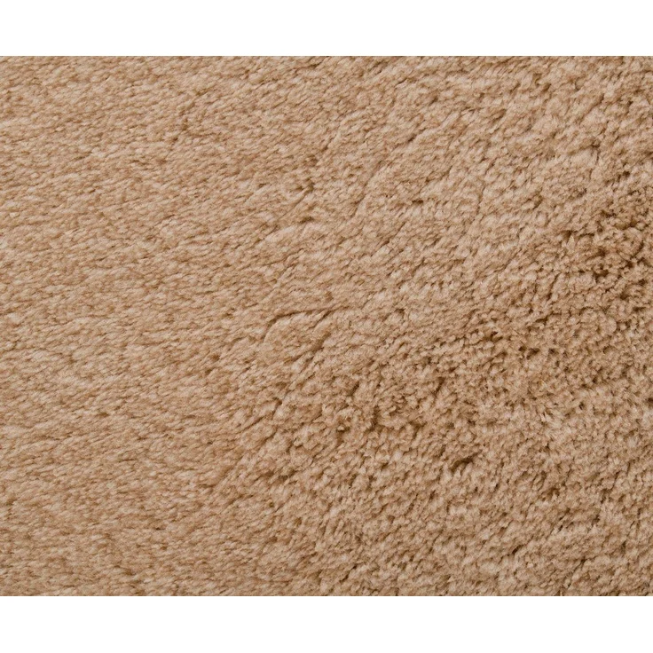 Gözze - Premium Rutschfester Runder Badezimmerteppich, RIO, 100% Microfaser, Ø 110 cm - Sand – Bild 4