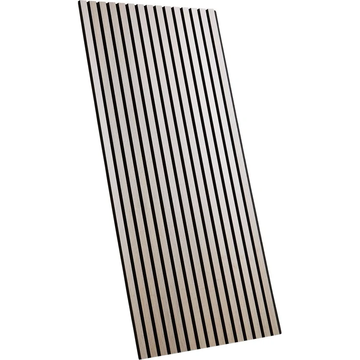Akustikpaneele Holz 60 x 120 cm 2 Paneele Grau Wandpaneele Deckenpaneele 3D Wandpaneel Wandverkleidung Dekorpaneel – Bild 4