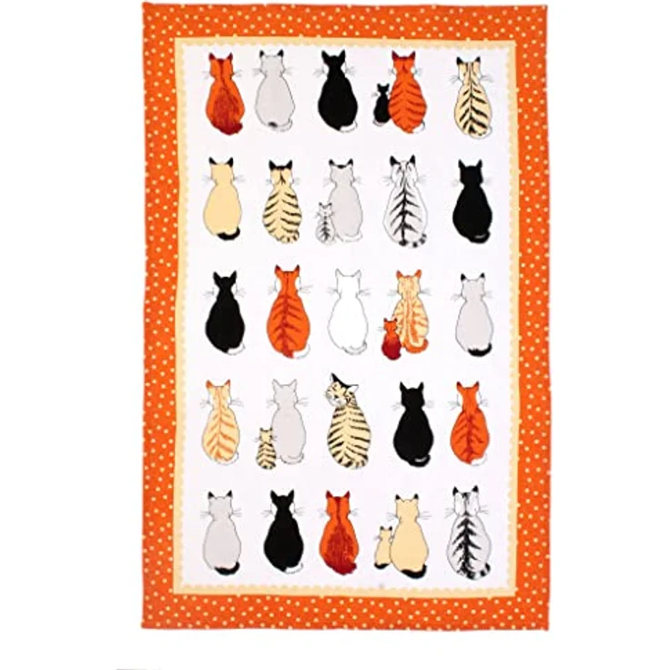 Ulster Weavers Geschirrtuch Cats in Waiting, (Set, 1-tlg, 1-teilig), 100% Baumwolle 48x74cm Küchentuch – Bild 2