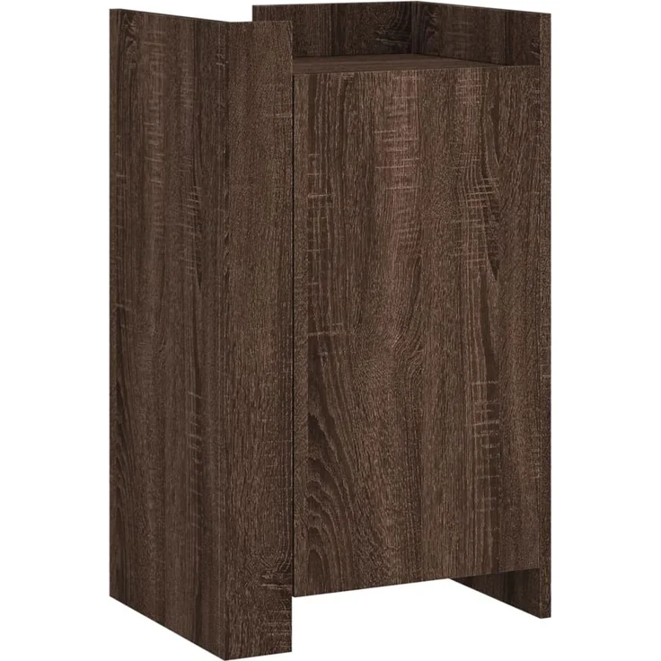 vidaXL Sideboard Braun Eichen-Optik 45x35x75 cm Holzwerkstoff 848401 – Bild 1