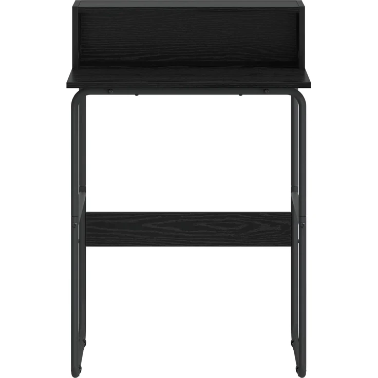 vidaXL Schreibtisch mit Stauraum Schwarz Eichen-Optik 60 x 50 x 91 cm 8008014 – Bild 3