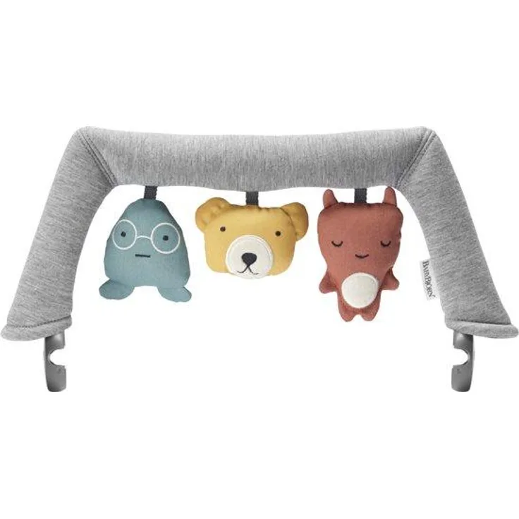 BabyBjörn Spielzeug Kuschelfreunde Grau