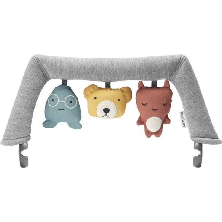 BabyBjörn Spielzeug Kuschelfreunde Grau – Bild 1