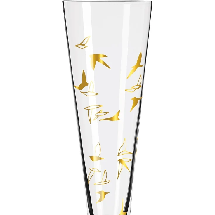 Ritzenhoff Champagnerglas Goldnacht, Kristallglas – Bild 5