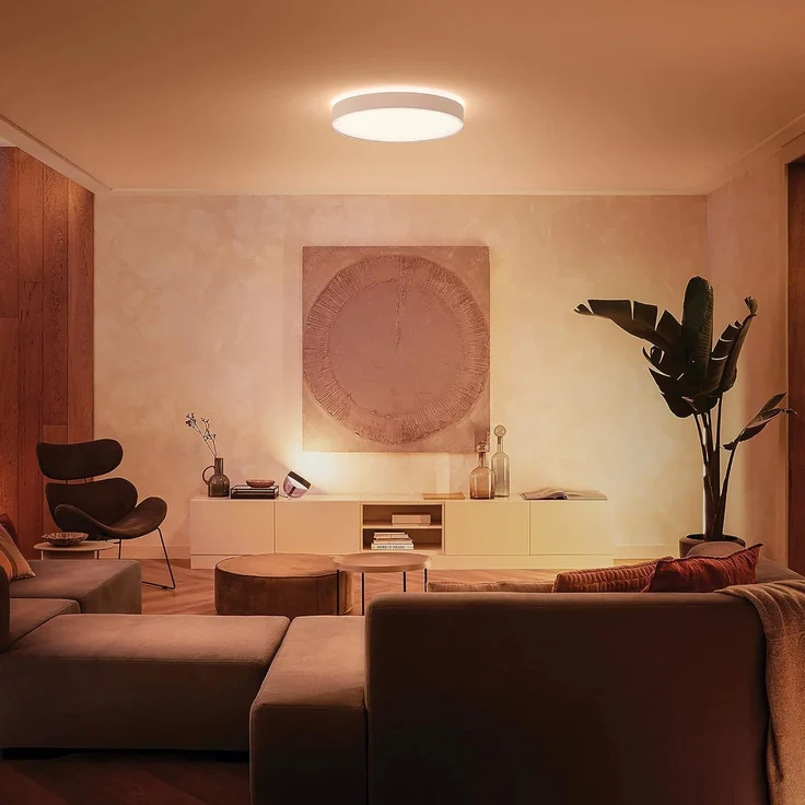 Philips Hue Enrave, große Deckenleuchte (Weiß) – Bild 8