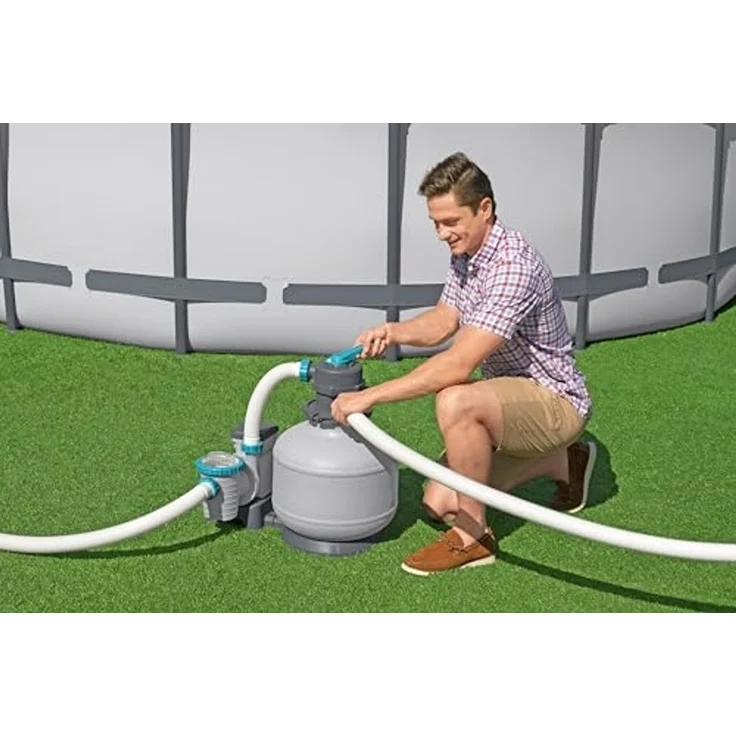 Sandfilteranlage mit Zeitschaltuhr 6.056 l/h, 230 W – Bild 2