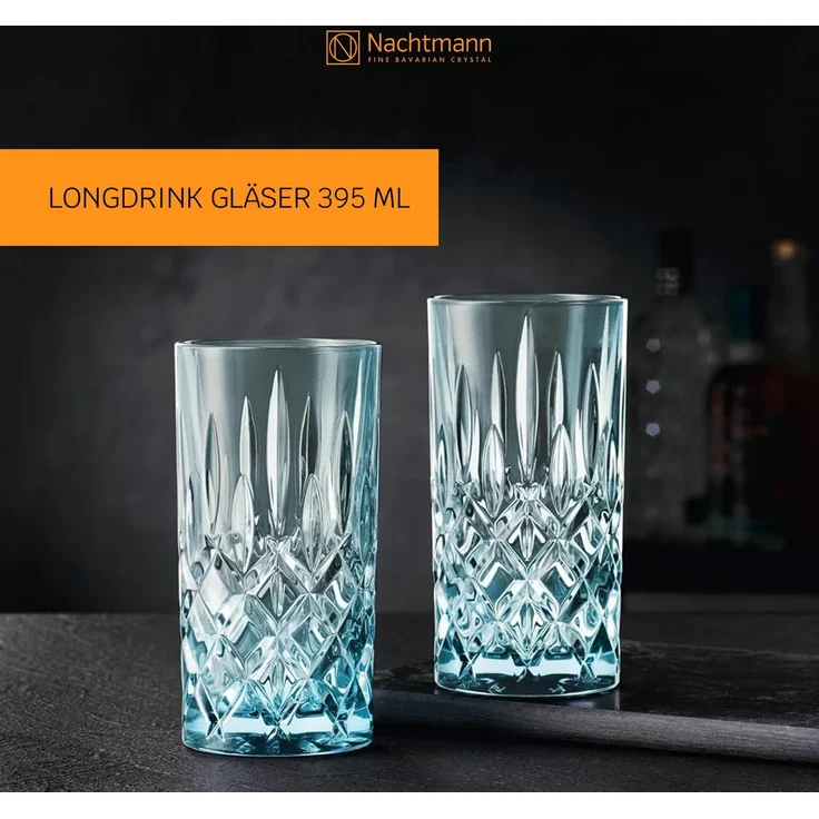 NACHTMANN 105710 NOBLESSE Longdrinkglas AQUA 2er Set – Bild 2