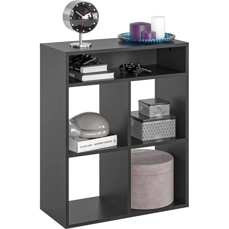 KOMTO Bücherregal RIM4 Regal Standregal Würfelregal Büroregal Bücherschrank, Wohnzimmer für Kinderzimmer 65,8 х 30,7 х 80,4 cm – Bild 1