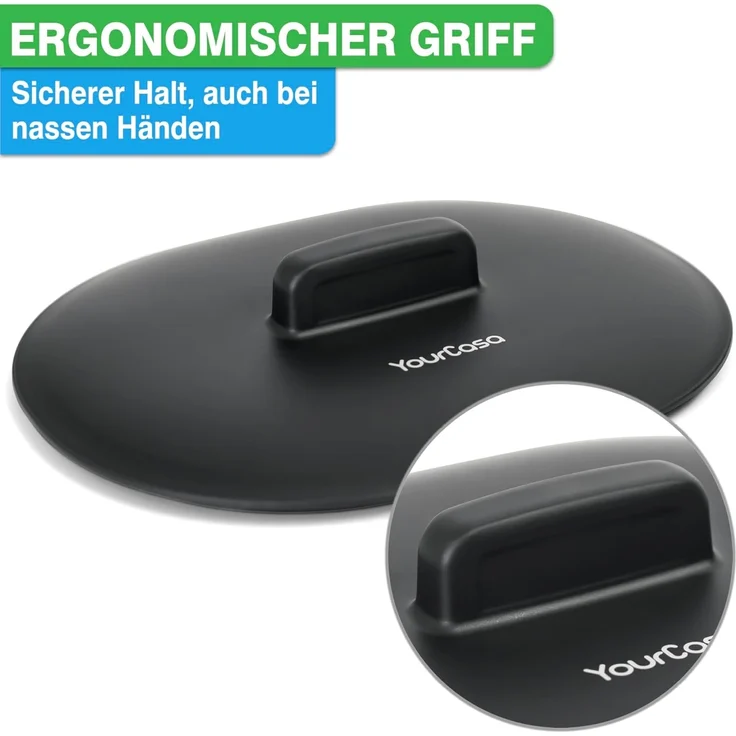 YourCasa Biomülleimer Küche 6L für alltäglichen Biomüll Spülmaschinenfest mit Sieb, Spülmaschinenfest, 6L Fassungsvermögen – Bild 6