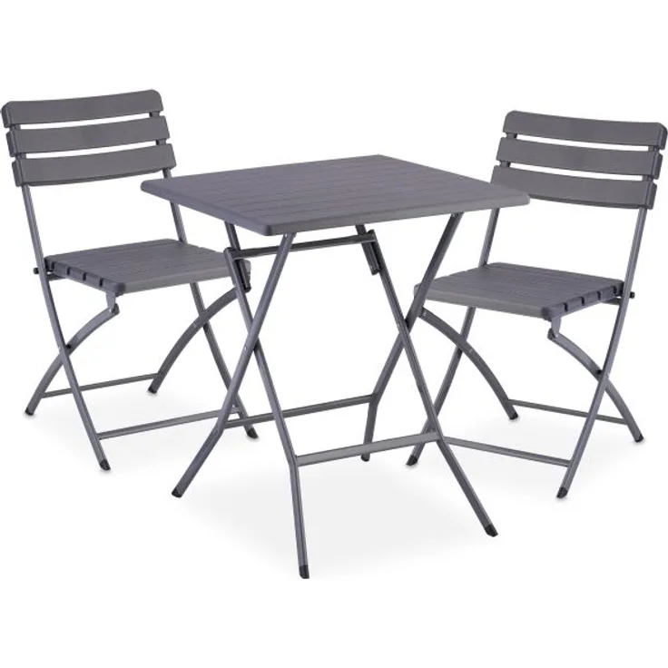 Balkonmöbel Set 3-teilig in Holzoptik 10049589_111