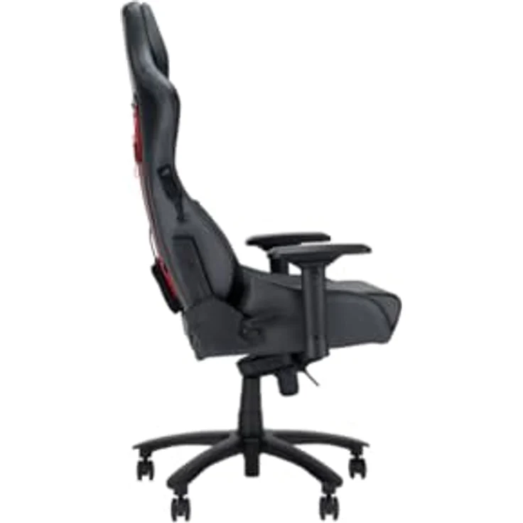 ASUS ROG Chariot X Gaming-Stuhl grau (Aura RGB Beleuchtung, 4D-Armlehnen, Memory-Foam, Premium-PU-Leder, One-Touch-Controller) – Bild 4