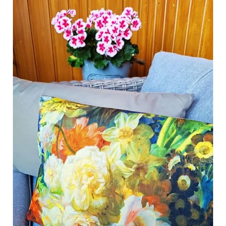 JACK Dekokissen Outdoor Lounge Kissen 30x50cm Motiv inkl. Füllung, mit Lotus-Effekt, Robust, Strapazierfähig, für Innen & Außen geeignet – Bild 5