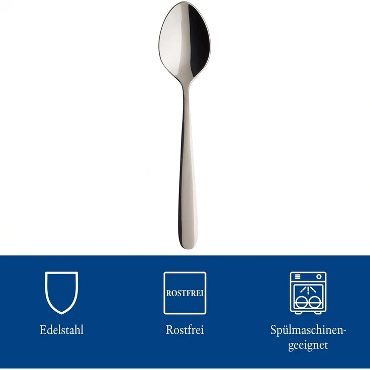 Villeroy & Boch Daily Line Kaffeelöffel 14,2 cm 6er Set – Bild 2