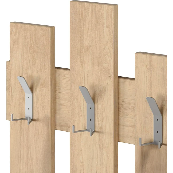 Skye Decor 'Wave - Oak' Wandhaken, Eiche, 64 x 79 x 4 cm – Bild 5