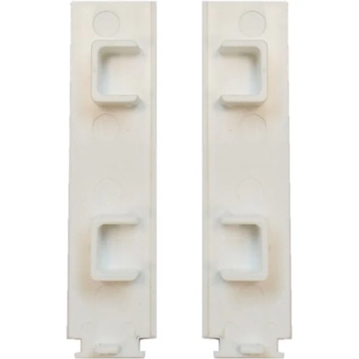 Garduna Gardinenschiene Enddeckel für Kunststoff-Gardinenschiene, 2-läufig, Kunststoff – Bild 3