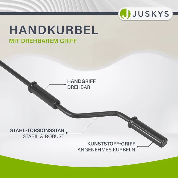 Juskys Markise - Gelenkarmmarkise mit Kurbel & Halterung, Beige, 250x200 cm – Bild 7