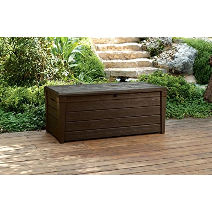 KETER Auflagenbox für Gartenauflagen & Outdoorkissen braun – Bild 10