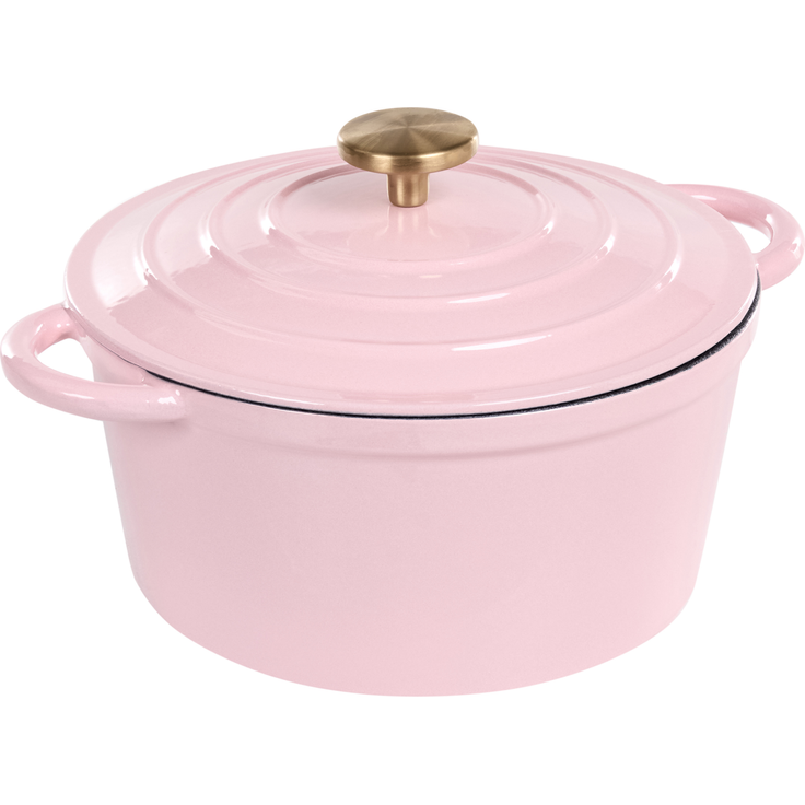 Gusseisen Kochgeschirrset 8-teilig FEURA Pastellrosa – Bild 4