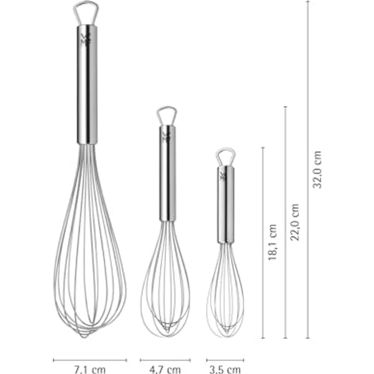 WMF Schneebesenset 3tlg. Profi Plus – Bild 9