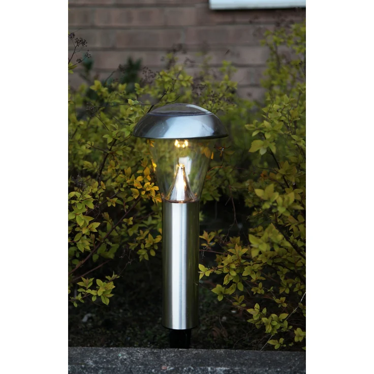 Solar-Pathlights Edelstahl, 6 LED, 14 lm