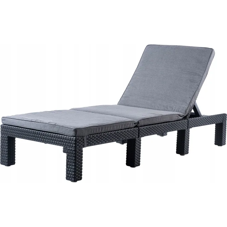 Keter Sonnenliege mit Auflage Daytona Graphit 441306